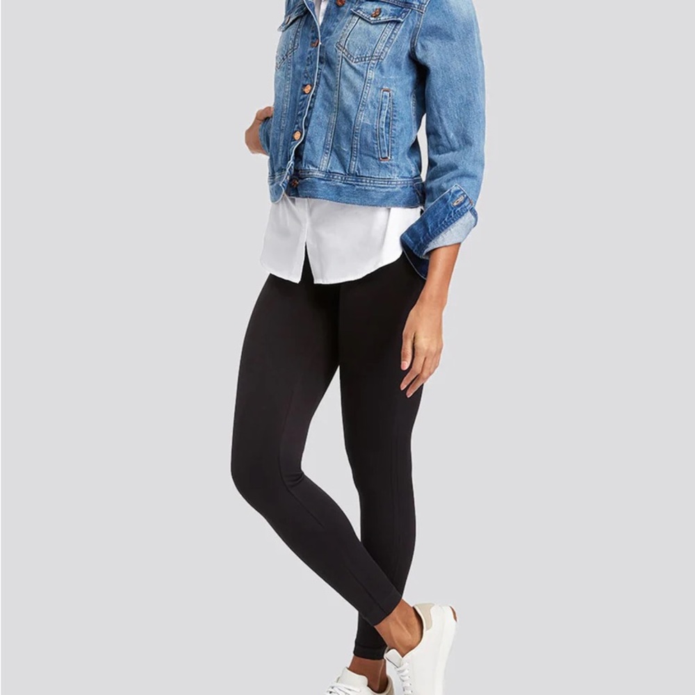 NWT SPANX EcoCare Seamless Black Leggings (M)